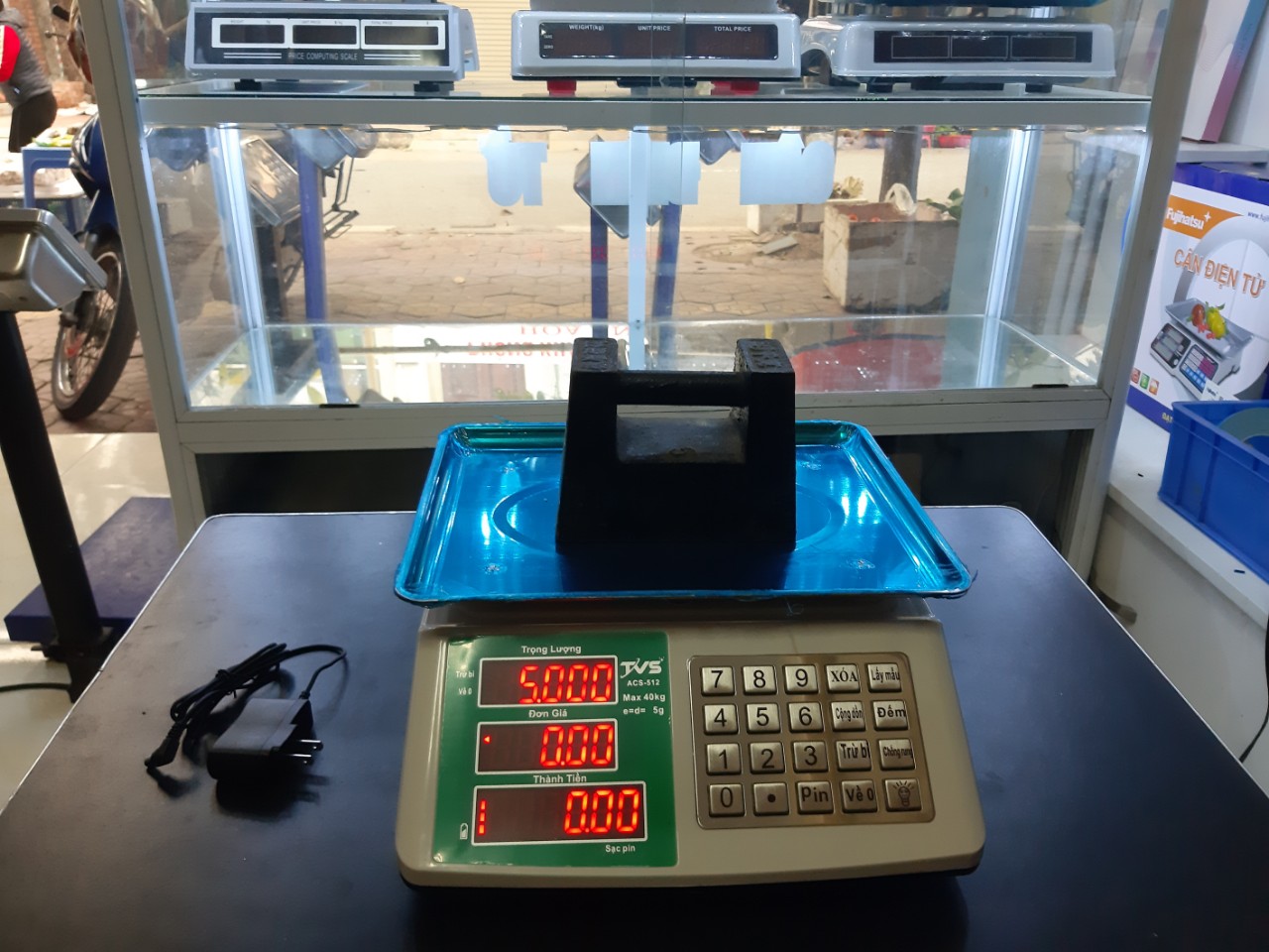Hướng dẫn sử dụng cân điện tử tính giá 40kg TVS ACS512