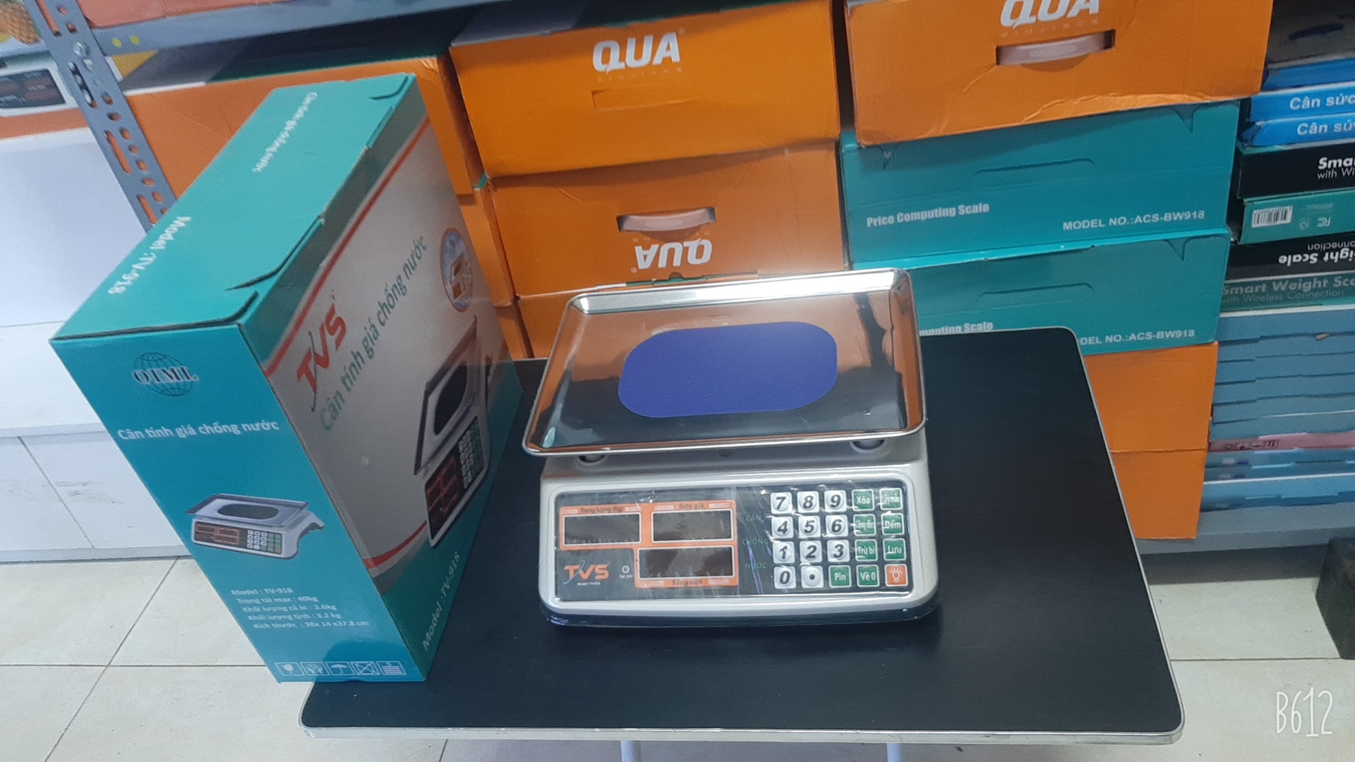 HƯỚNG DẪN SỬ DỤNG CÂN CHỐNG NƯỚC 40kg TVS918 hoặc BW918