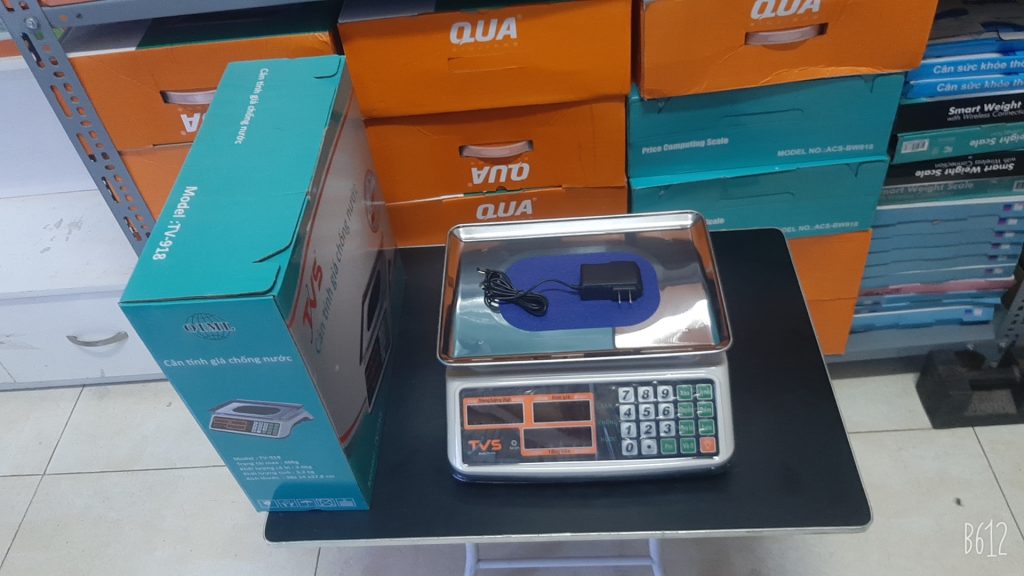 Cân điện tử tính tiền chống nước 40kg TVS918