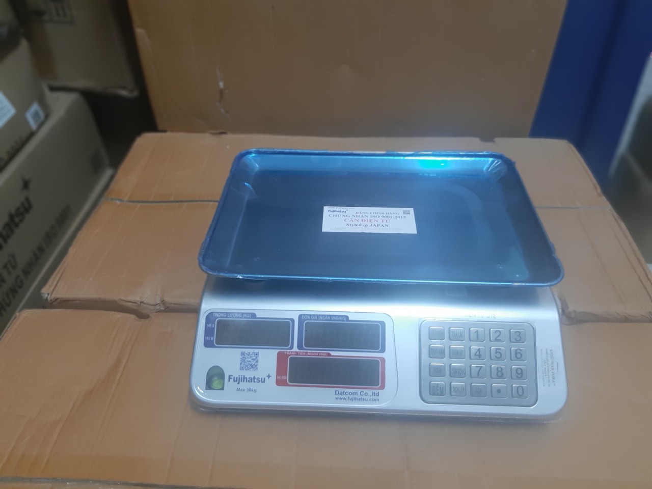 Cân điện tử tính tiền 30kg Fujihatsu FTC01