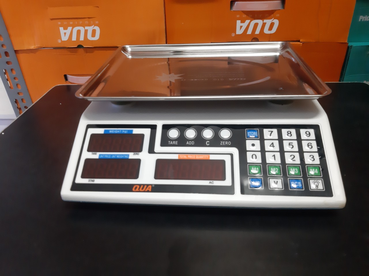 Hướng dẫn sử dụng cân điện tử tính tiền Đài Loan 30kg QUA810