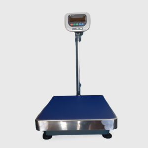 Cân bàn điện tử khung thép ghi cột inox trong A501E